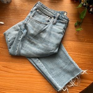 Madewell curvy perfect vintage jean 30